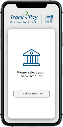 select bank account